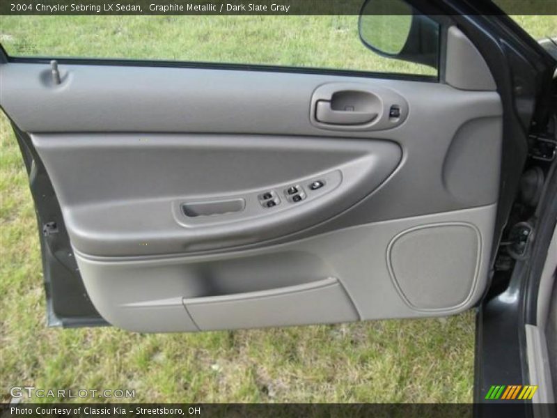 Graphite Metallic / Dark Slate Gray 2004 Chrysler Sebring LX Sedan