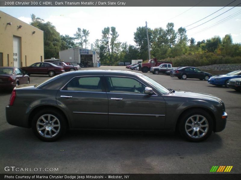 Dark Titanium Metallic / Dark Slate Gray 2008 Chrysler 300 C HEMI