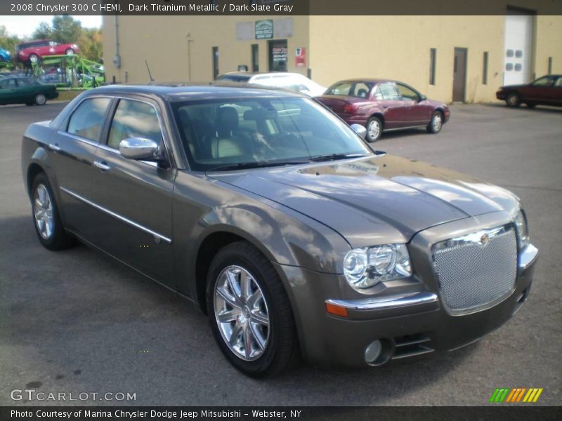 Dark Titanium Metallic / Dark Slate Gray 2008 Chrysler 300 C HEMI