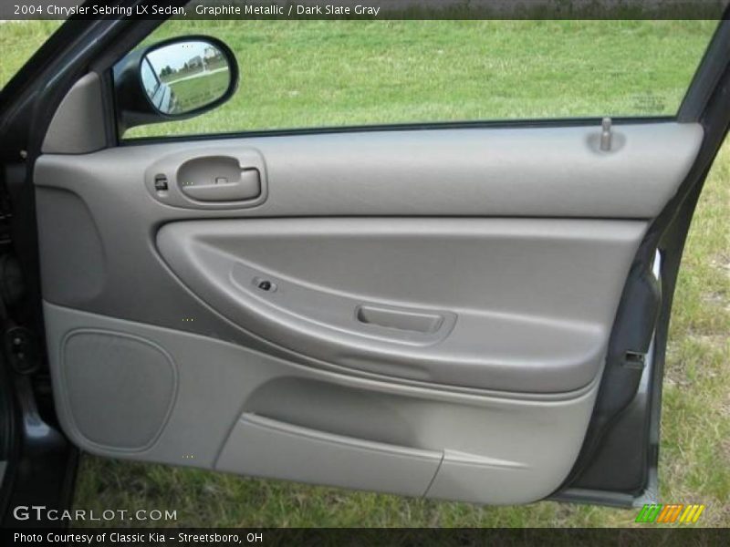 Graphite Metallic / Dark Slate Gray 2004 Chrysler Sebring LX Sedan