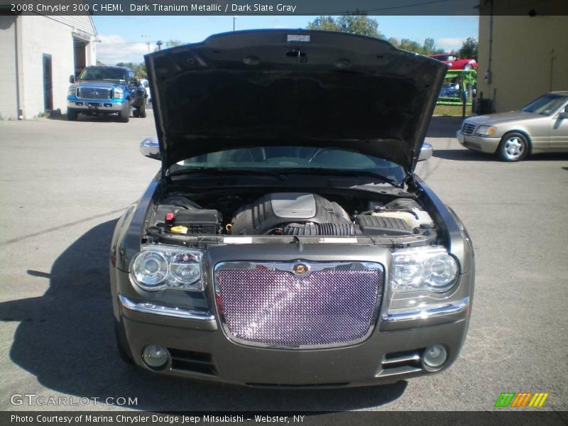Dark Titanium Metallic / Dark Slate Gray 2008 Chrysler 300 C HEMI