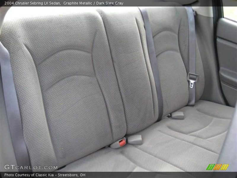 Graphite Metallic / Dark Slate Gray 2004 Chrysler Sebring LX Sedan