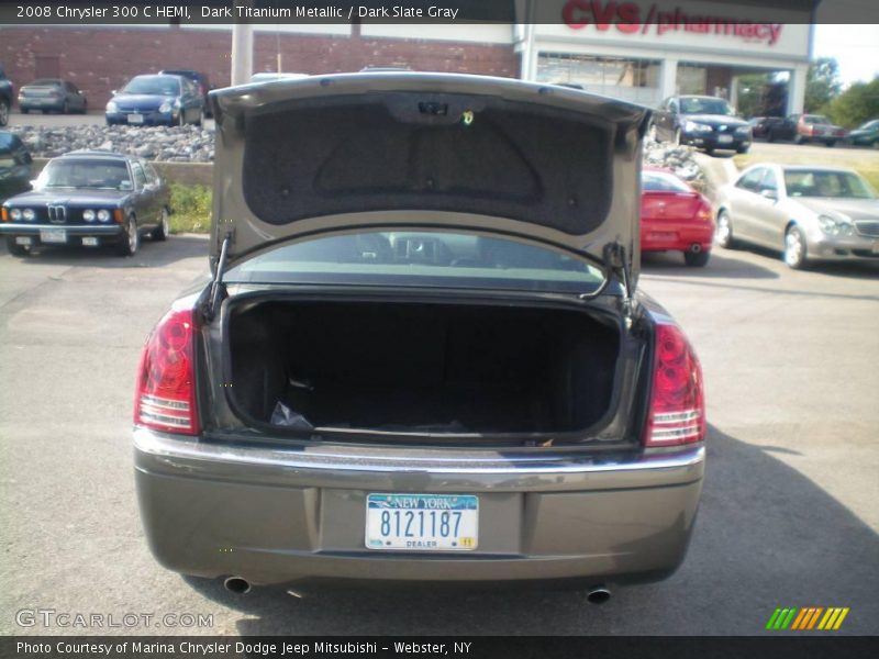 Dark Titanium Metallic / Dark Slate Gray 2008 Chrysler 300 C HEMI