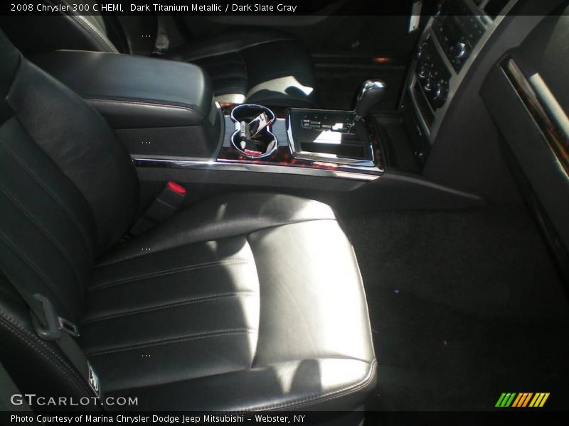 Dark Titanium Metallic / Dark Slate Gray 2008 Chrysler 300 C HEMI