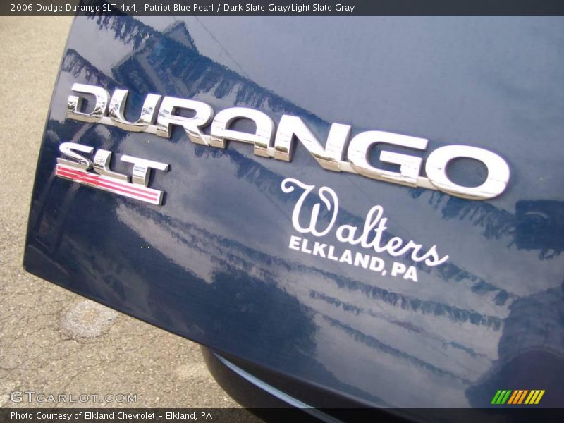 Patriot Blue Pearl / Dark Slate Gray/Light Slate Gray 2006 Dodge Durango SLT 4x4