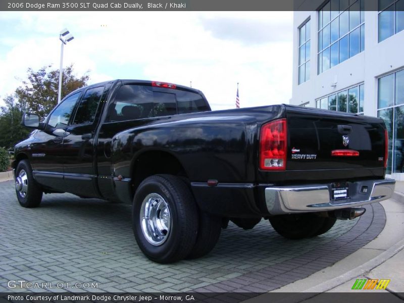 Black / Khaki 2006 Dodge Ram 3500 SLT Quad Cab Dually