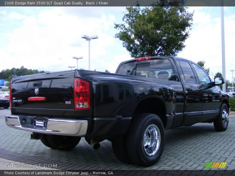 Black / Khaki 2006 Dodge Ram 3500 SLT Quad Cab Dually