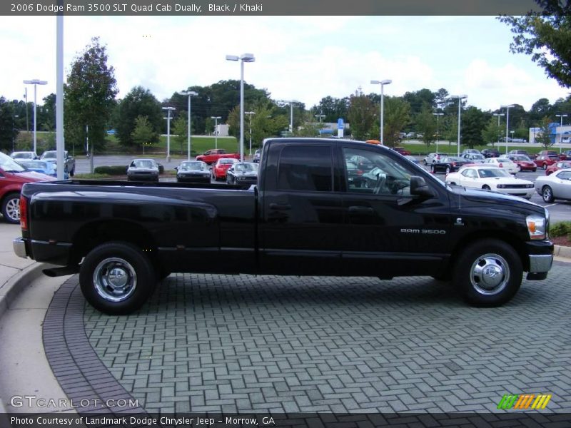 Black / Khaki 2006 Dodge Ram 3500 SLT Quad Cab Dually