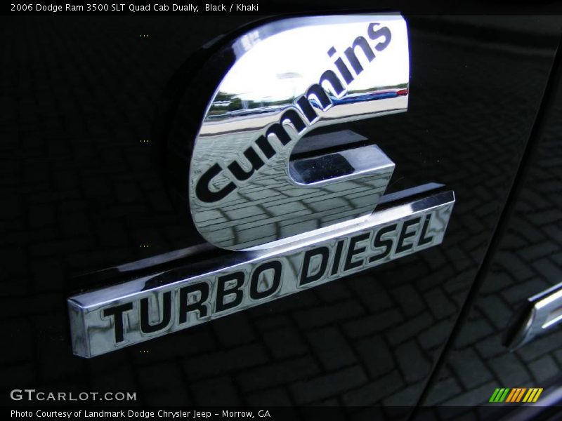 Black / Khaki 2006 Dodge Ram 3500 SLT Quad Cab Dually