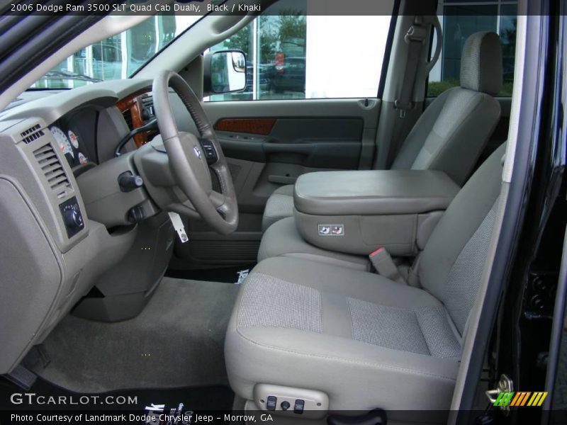Black / Khaki 2006 Dodge Ram 3500 SLT Quad Cab Dually