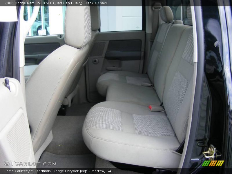 Black / Khaki 2006 Dodge Ram 3500 SLT Quad Cab Dually