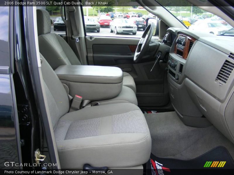 Black / Khaki 2006 Dodge Ram 3500 SLT Quad Cab Dually