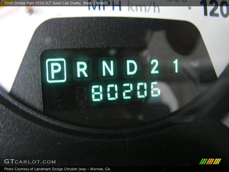 Black / Khaki 2006 Dodge Ram 3500 SLT Quad Cab Dually