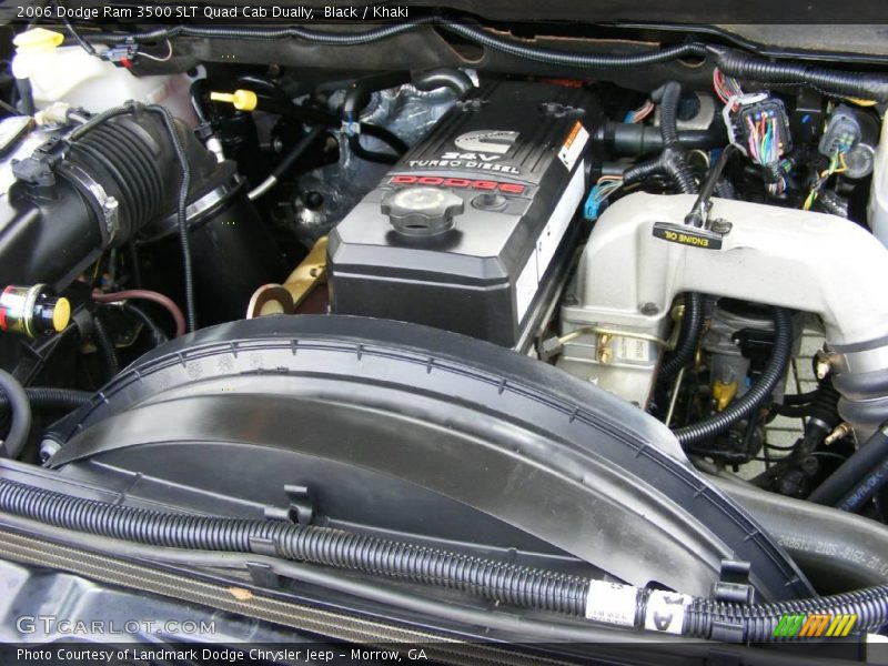 Black / Khaki 2006 Dodge Ram 3500 SLT Quad Cab Dually