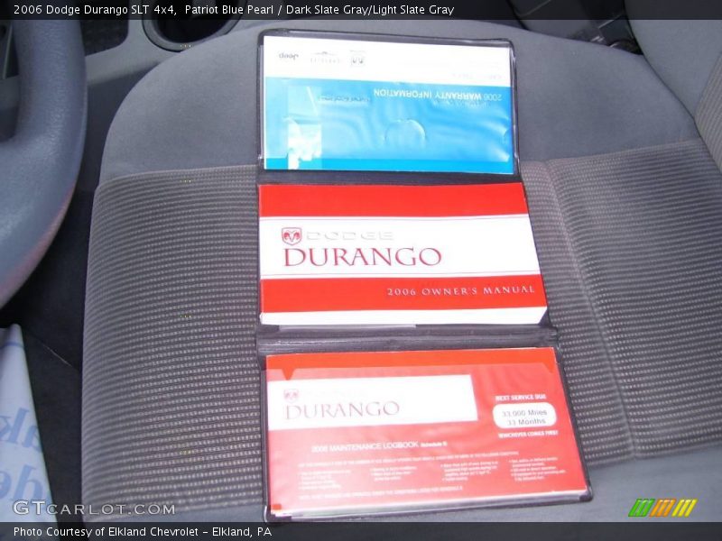 Patriot Blue Pearl / Dark Slate Gray/Light Slate Gray 2006 Dodge Durango SLT 4x4