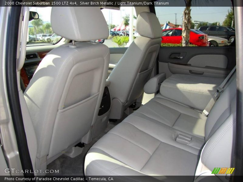 Silver Birch Metallic / Light Titanium/Dark Titanium 2008 Chevrolet Suburban 1500 LTZ 4x4