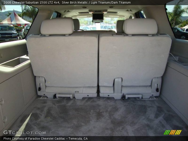 Silver Birch Metallic / Light Titanium/Dark Titanium 2008 Chevrolet Suburban 1500 LTZ 4x4