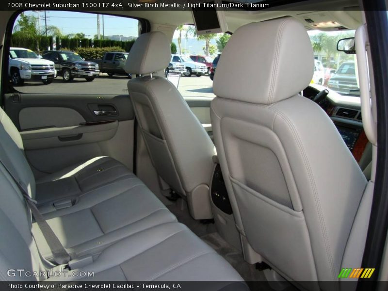 Silver Birch Metallic / Light Titanium/Dark Titanium 2008 Chevrolet Suburban 1500 LTZ 4x4