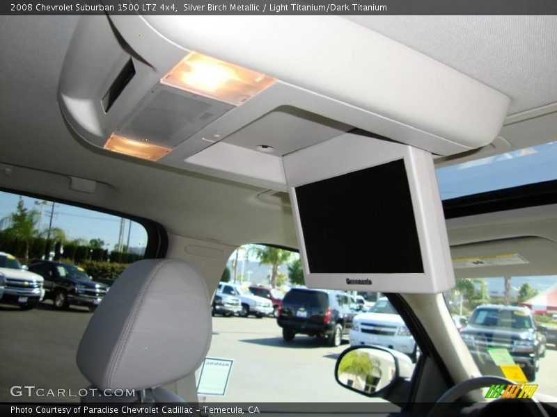 Silver Birch Metallic / Light Titanium/Dark Titanium 2008 Chevrolet Suburban 1500 LTZ 4x4