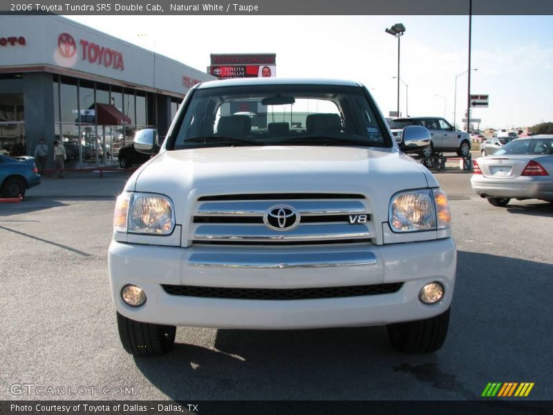 Natural White / Taupe 2006 Toyota Tundra SR5 Double Cab