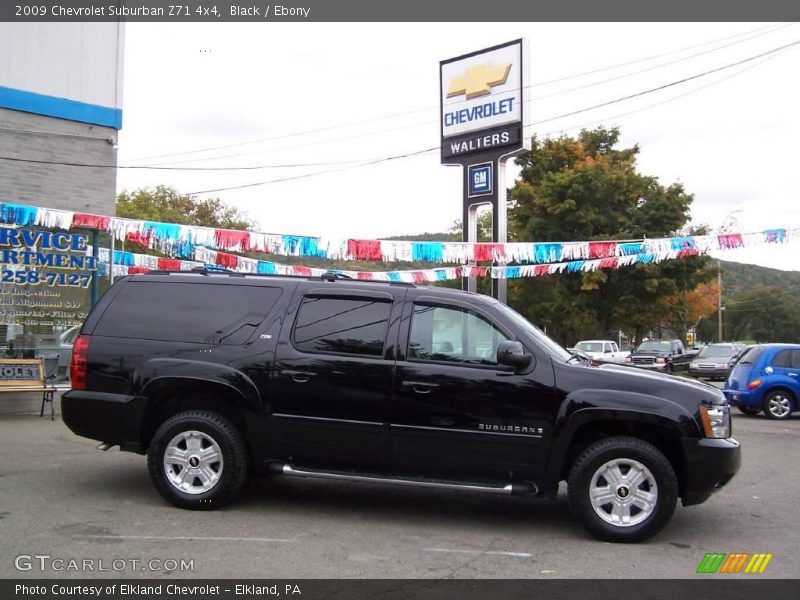 Black / Ebony 2009 Chevrolet Suburban Z71 4x4