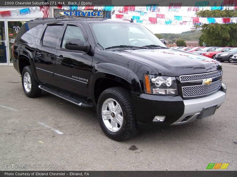 Black / Ebony 2009 Chevrolet Suburban Z71 4x4