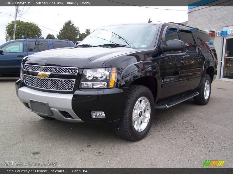 Black / Ebony 2009 Chevrolet Suburban Z71 4x4