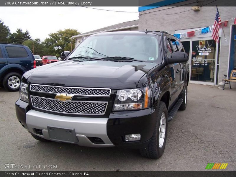 Black / Ebony 2009 Chevrolet Suburban Z71 4x4