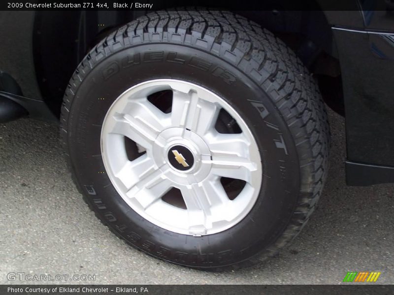 Black / Ebony 2009 Chevrolet Suburban Z71 4x4
