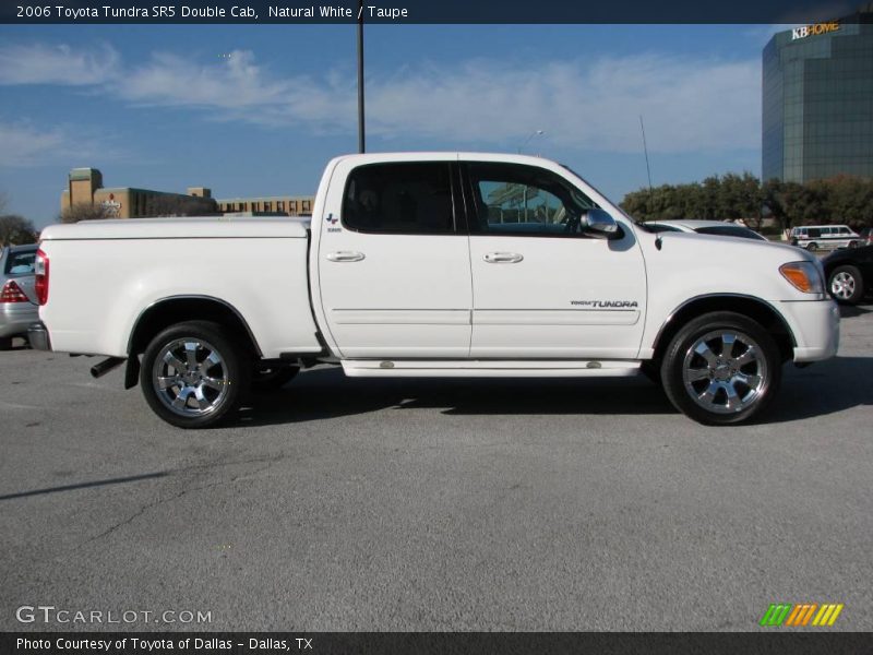 Natural White / Taupe 2006 Toyota Tundra SR5 Double Cab