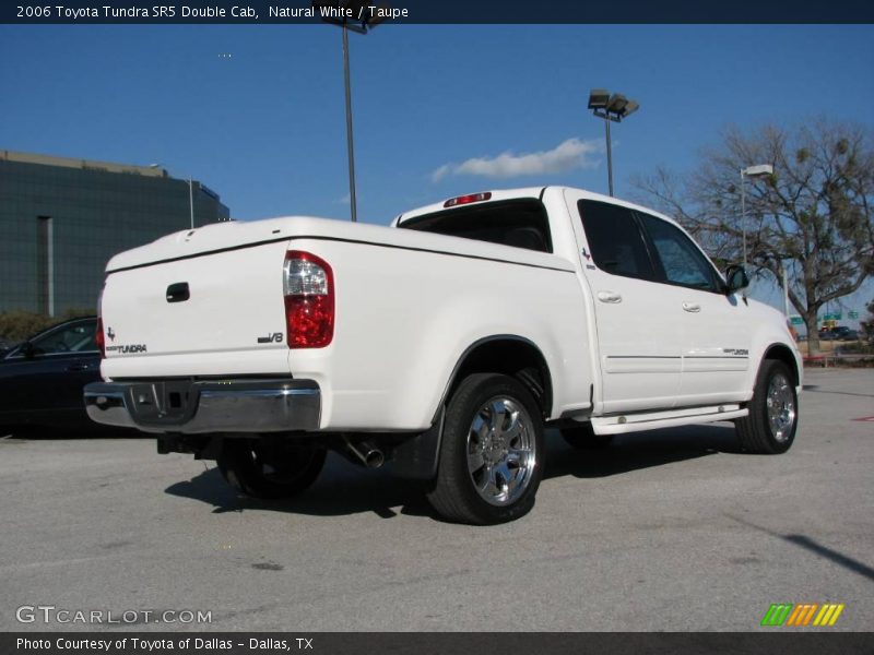 Natural White / Taupe 2006 Toyota Tundra SR5 Double Cab