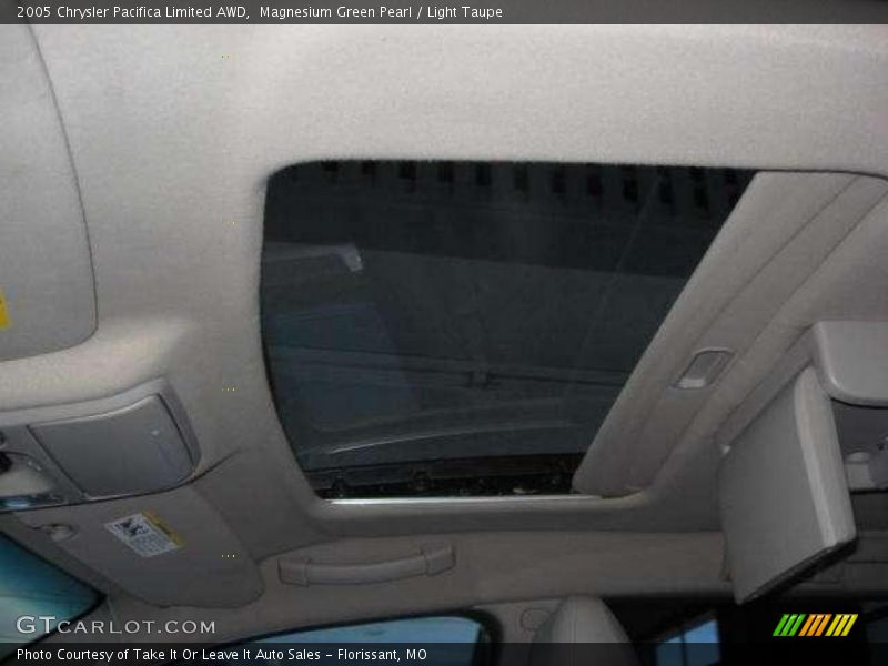 Magnesium Green Pearl / Light Taupe 2005 Chrysler Pacifica Limited AWD