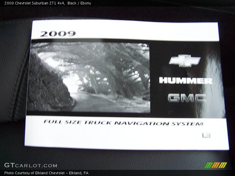 Black / Ebony 2009 Chevrolet Suburban Z71 4x4