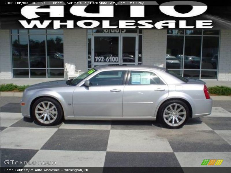 Bright Silver Metallic / Dark Slate Gray/Light Slate Gray 2006 Chrysler 300 C SRT8