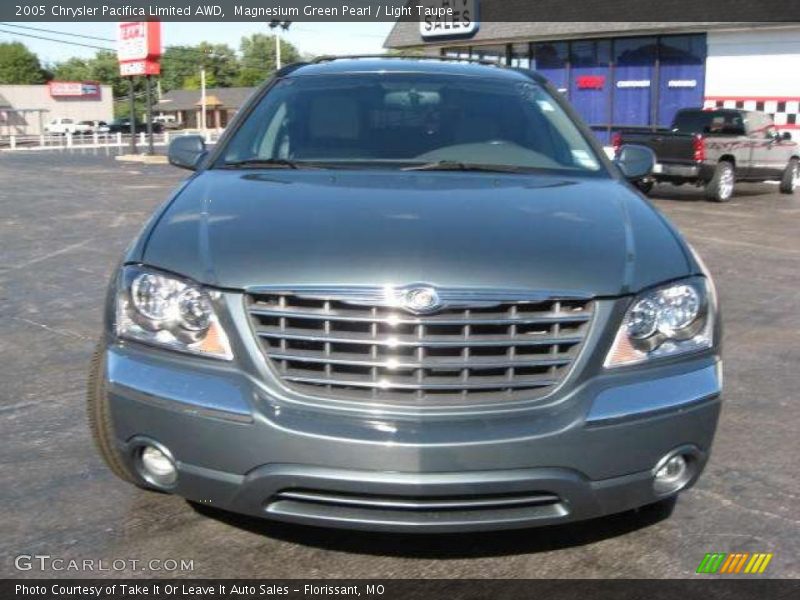 Magnesium Green Pearl / Light Taupe 2005 Chrysler Pacifica Limited AWD