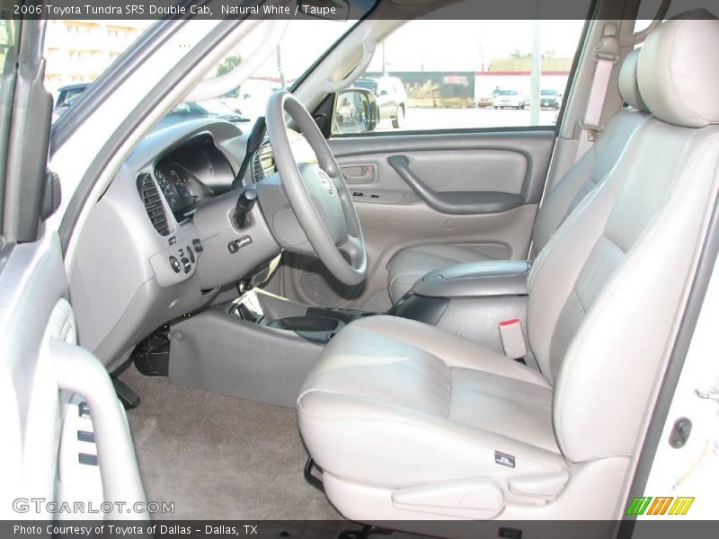Natural White / Taupe 2006 Toyota Tundra SR5 Double Cab