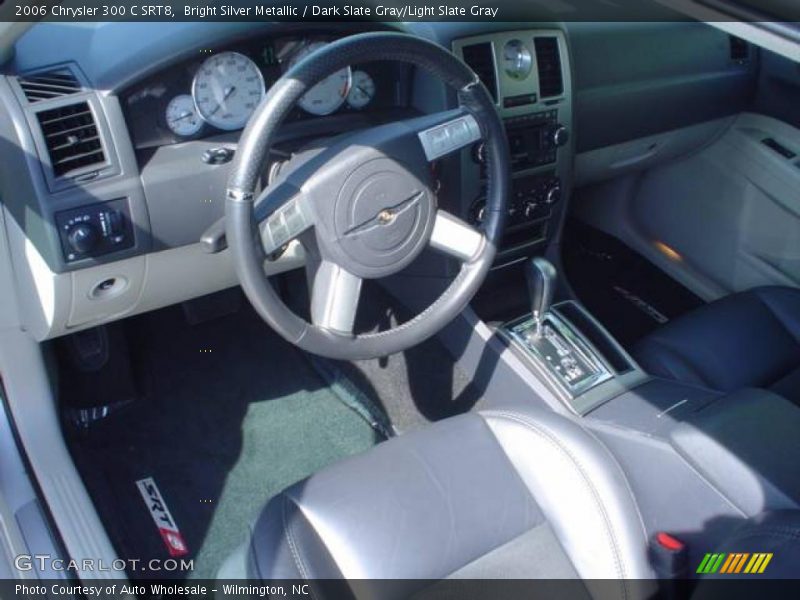 Bright Silver Metallic / Dark Slate Gray/Light Slate Gray 2006 Chrysler 300 C SRT8