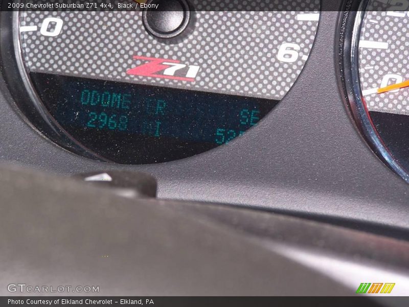 Black / Ebony 2009 Chevrolet Suburban Z71 4x4