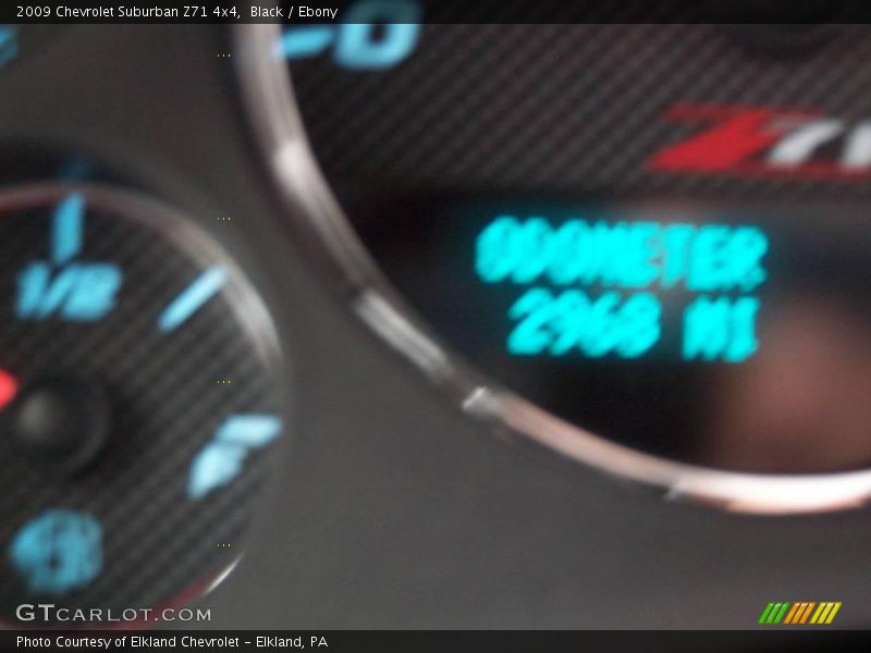 Black / Ebony 2009 Chevrolet Suburban Z71 4x4