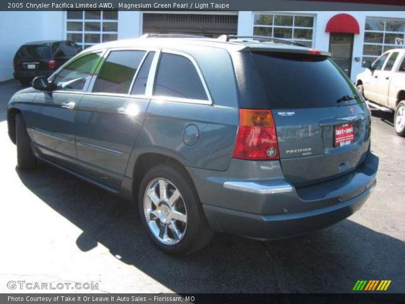 Magnesium Green Pearl / Light Taupe 2005 Chrysler Pacifica Limited AWD