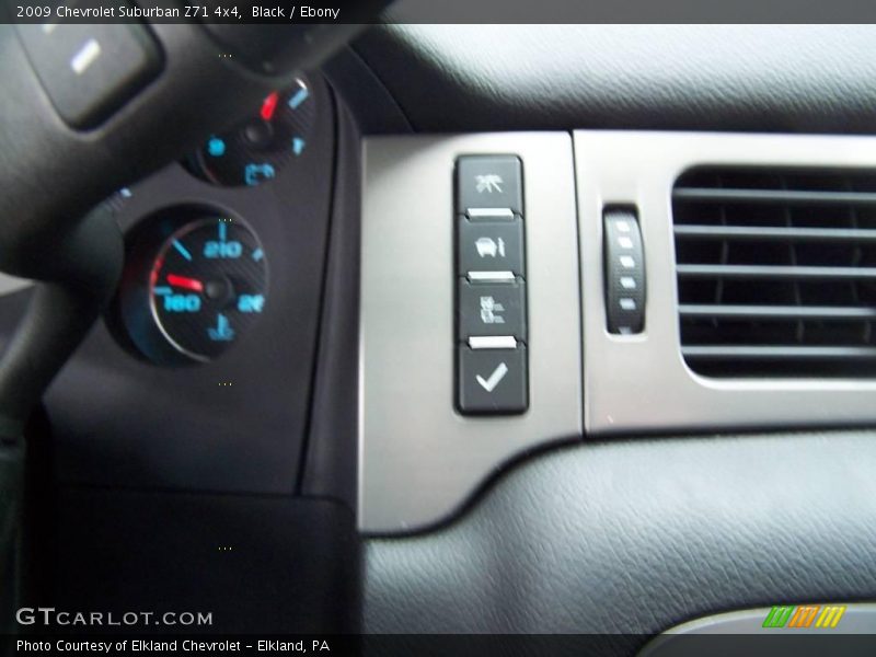 Black / Ebony 2009 Chevrolet Suburban Z71 4x4