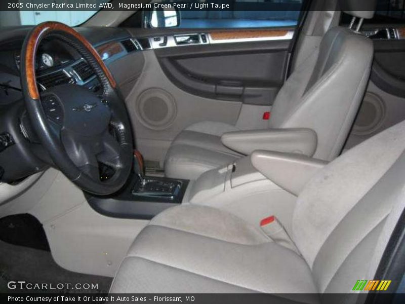 Magnesium Green Pearl / Light Taupe 2005 Chrysler Pacifica Limited AWD