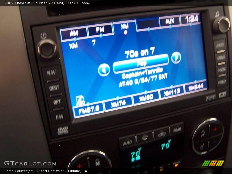 Black / Ebony 2009 Chevrolet Suburban Z71 4x4