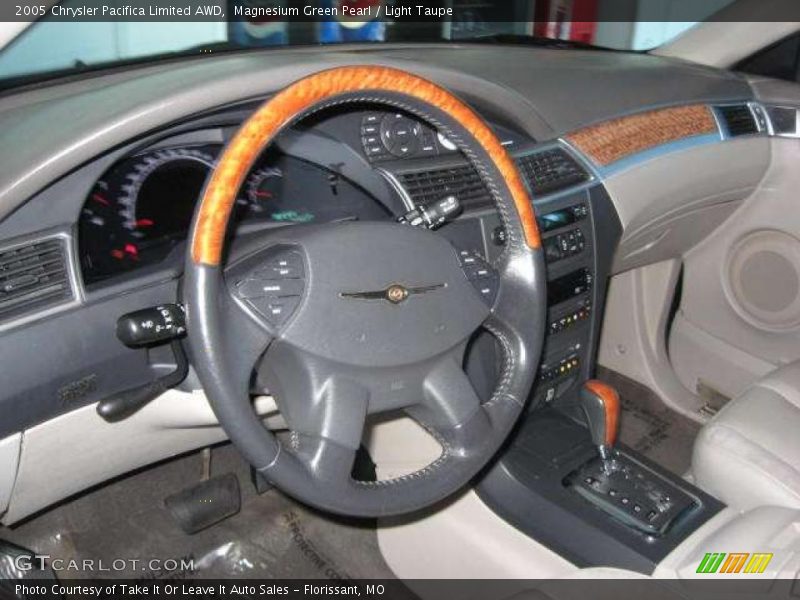 Magnesium Green Pearl / Light Taupe 2005 Chrysler Pacifica Limited AWD