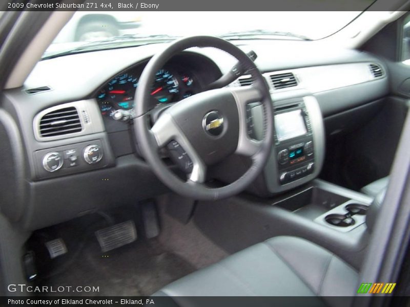 Black / Ebony 2009 Chevrolet Suburban Z71 4x4