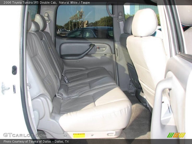 Natural White / Taupe 2006 Toyota Tundra SR5 Double Cab