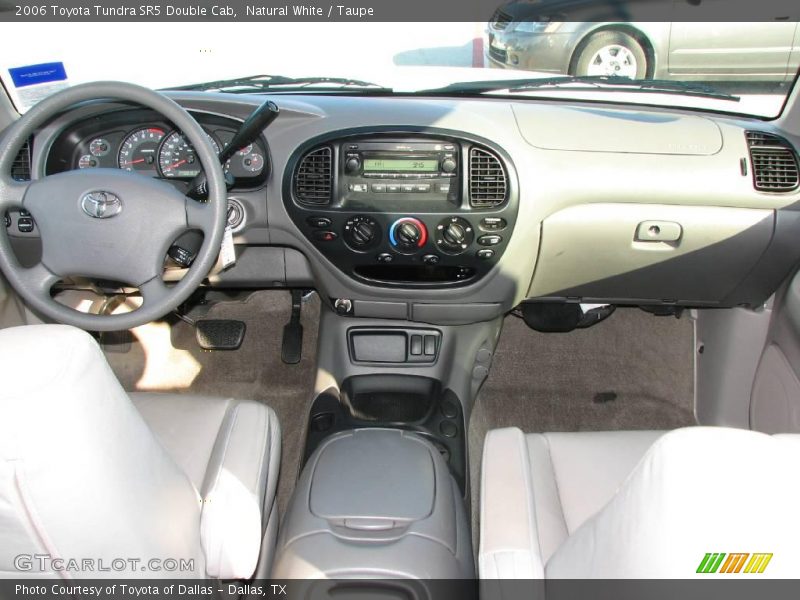 Natural White / Taupe 2006 Toyota Tundra SR5 Double Cab