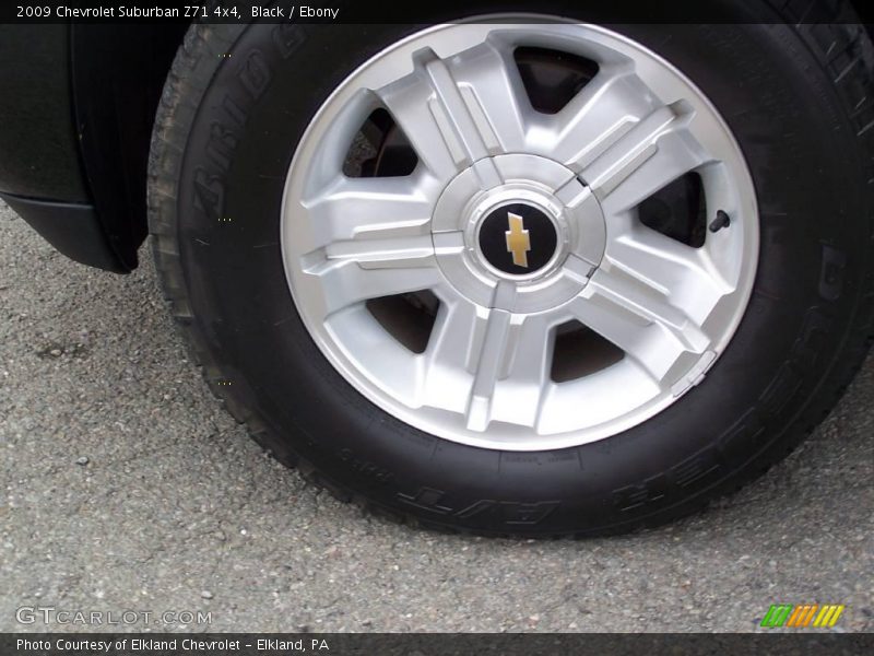 Black / Ebony 2009 Chevrolet Suburban Z71 4x4