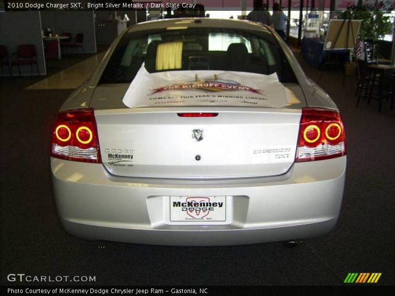 Bright Silver Metallic / Dark Slate Gray 2010 Dodge Charger SXT