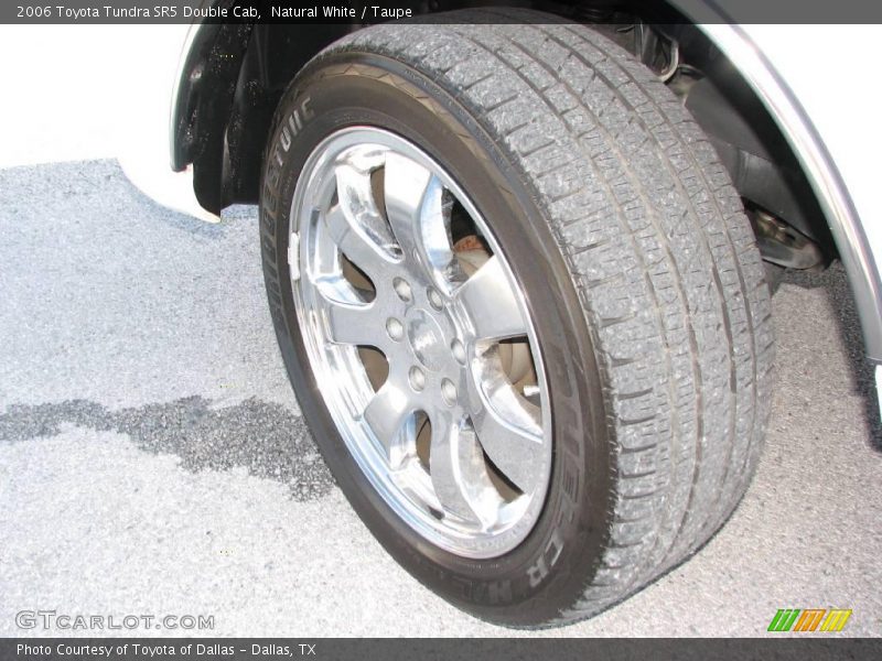 Natural White / Taupe 2006 Toyota Tundra SR5 Double Cab